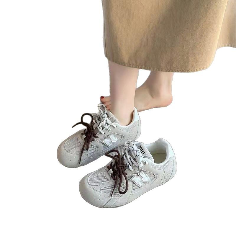 Nuove scarpe sportive casual in rete per primavera ed estate, con rialzo interno, scarpe da allenamento tedesche, scarpe da ginnastica traspiranti, scarpe da skate, suola morbida per la corsa, grigie, traspiranti