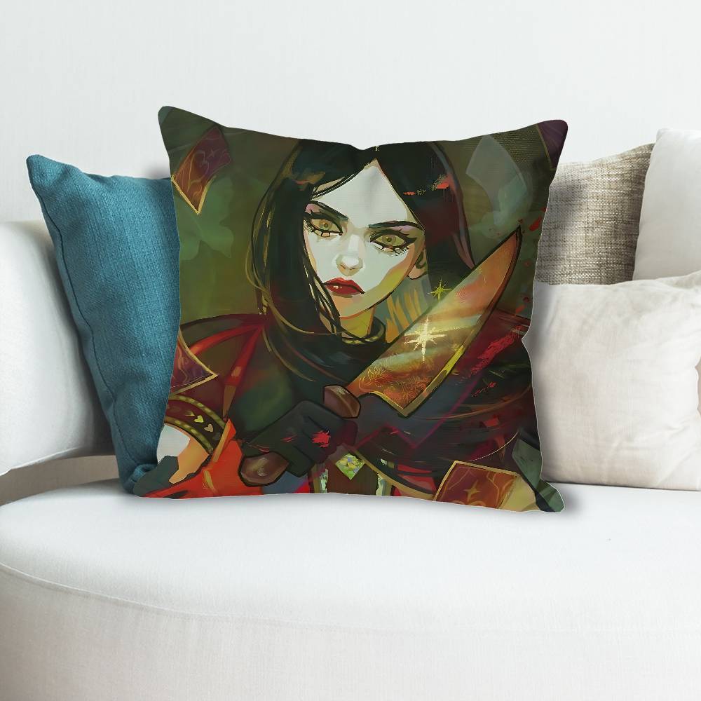 GAME AAlice MMadness Returns Various Sizes Square Pillow Case For Car Home Bedchamber Decor Custom Valentine Gift