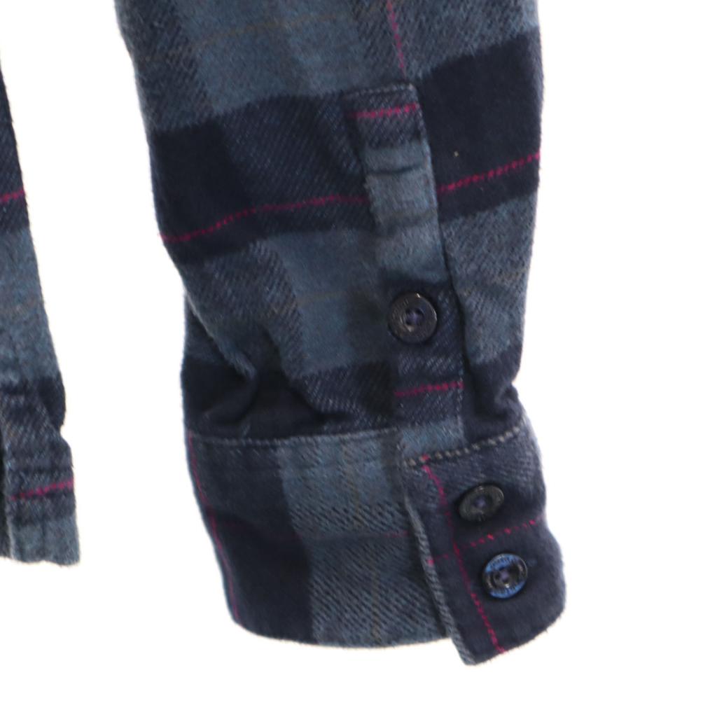 patagonia Check Pattern Long sleeve Flannel shirt 4 53915FA17 Outdoor Women Used