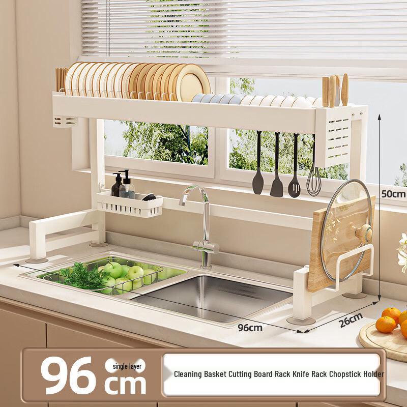 Kitchen Sink Countertop Dish Drying Rack
