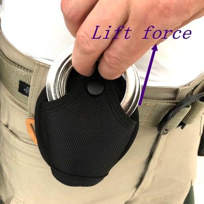 Universal Waist Handcuff Pouch Nylon Quick Out Molle Handcuff Case Tactical Handcuff Shackle Holder Storage Belt Bag Accessories