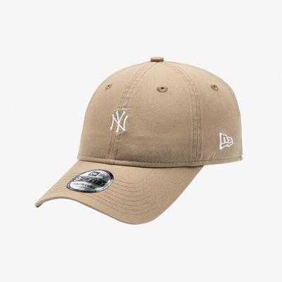 New Era Mlb Mini Logo Unstructured Ballcap Camel