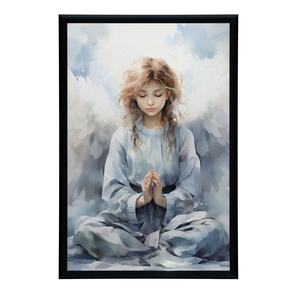 Modlitwa Anioła Modlitwa Anioła, 70X100 Cm, Bez Ramy, Płótno Premium Na Blejtramie