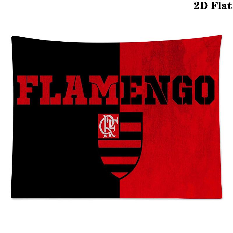 CR Flamengo Wall Tapestry Aesthetic Wall Hanging Printed Fabric Blanket Decorative Tapestries for Bedroom Living Room Home Decor