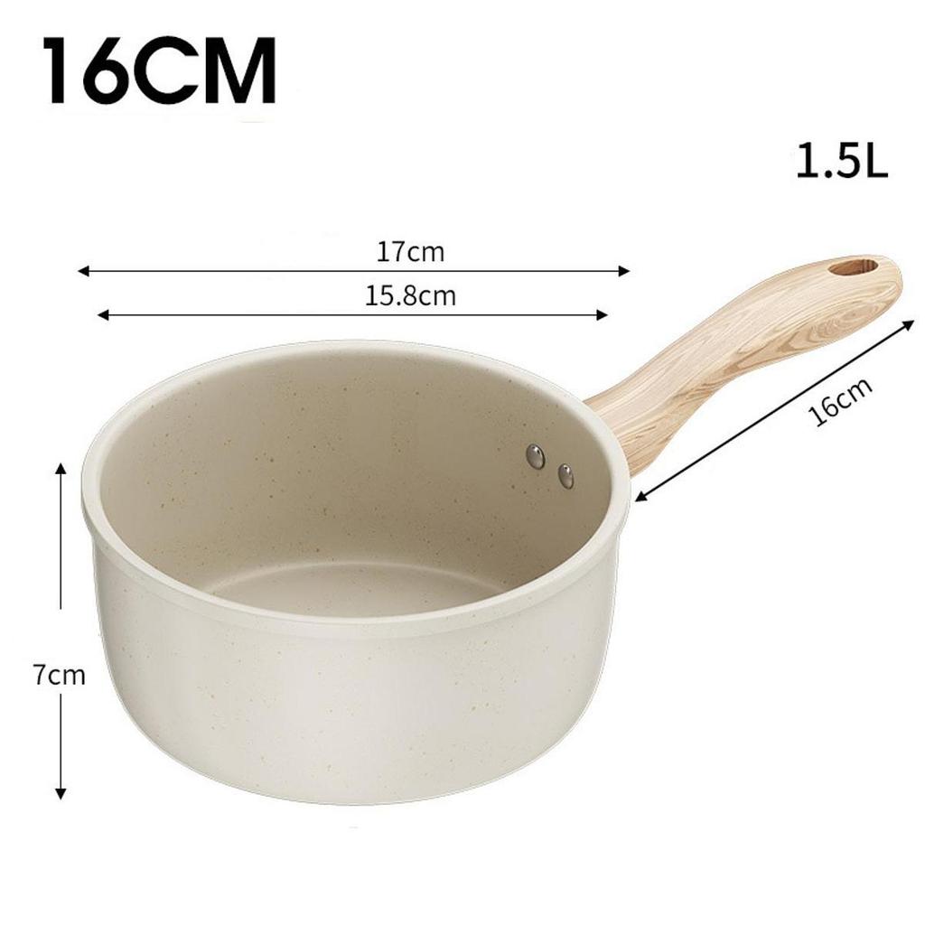 Medical Stone Pot Cooking Steaming All-in-One Pot Non-Stick Pan Home Soup Making Instant Noodle Pot Stockpot