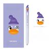 12Pcs Cute Cartoon Penguin Ballpoint Pen 0.5mm Quick Drying Black Gel Pen Creative Writing Pen Student School Office Supplies