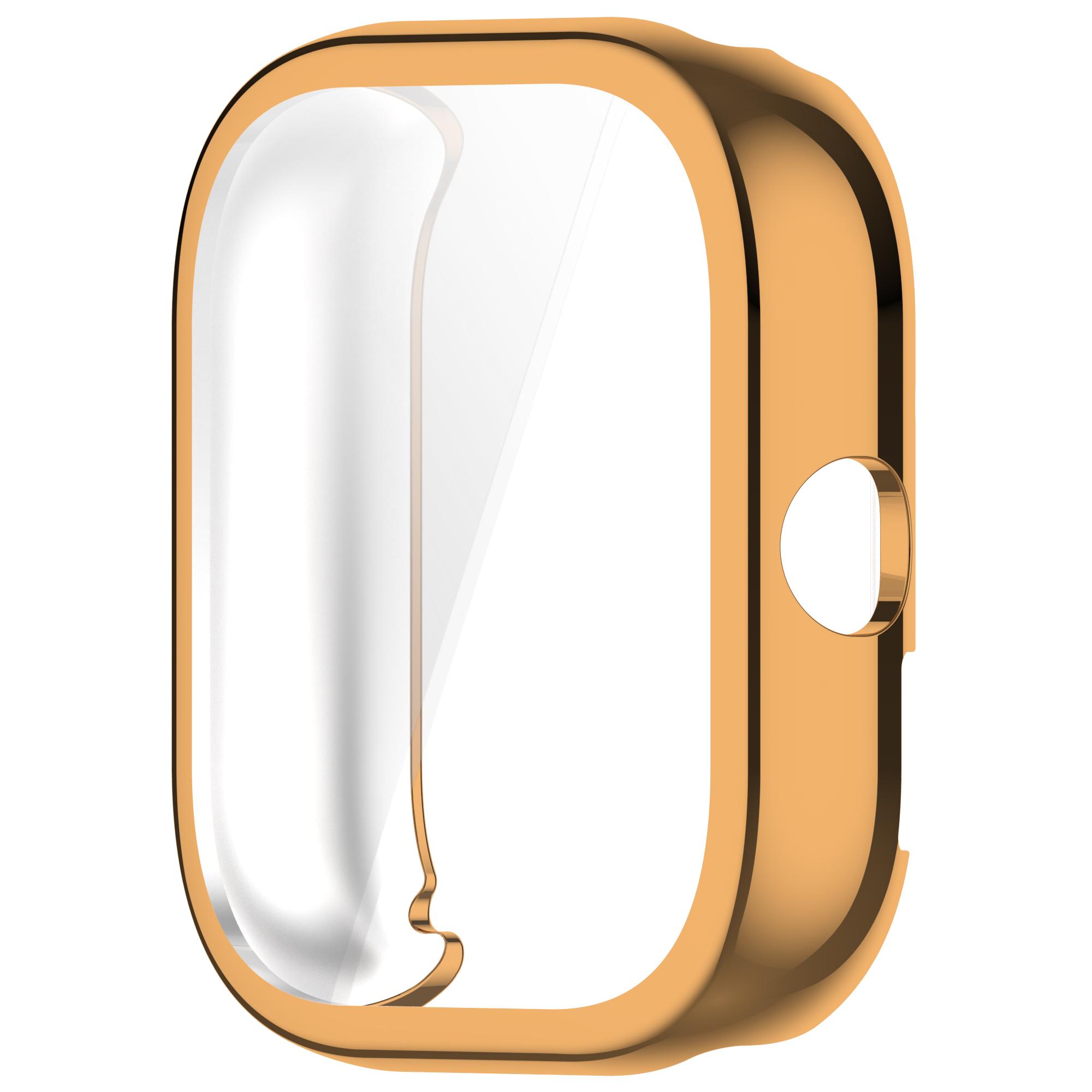 

Защитная пленка на весь экран для Redmi Watch 5 с гальваническим покрытием TPU защитный чехол-бампер рамка крышка For Redmi Watch 5 розового золота