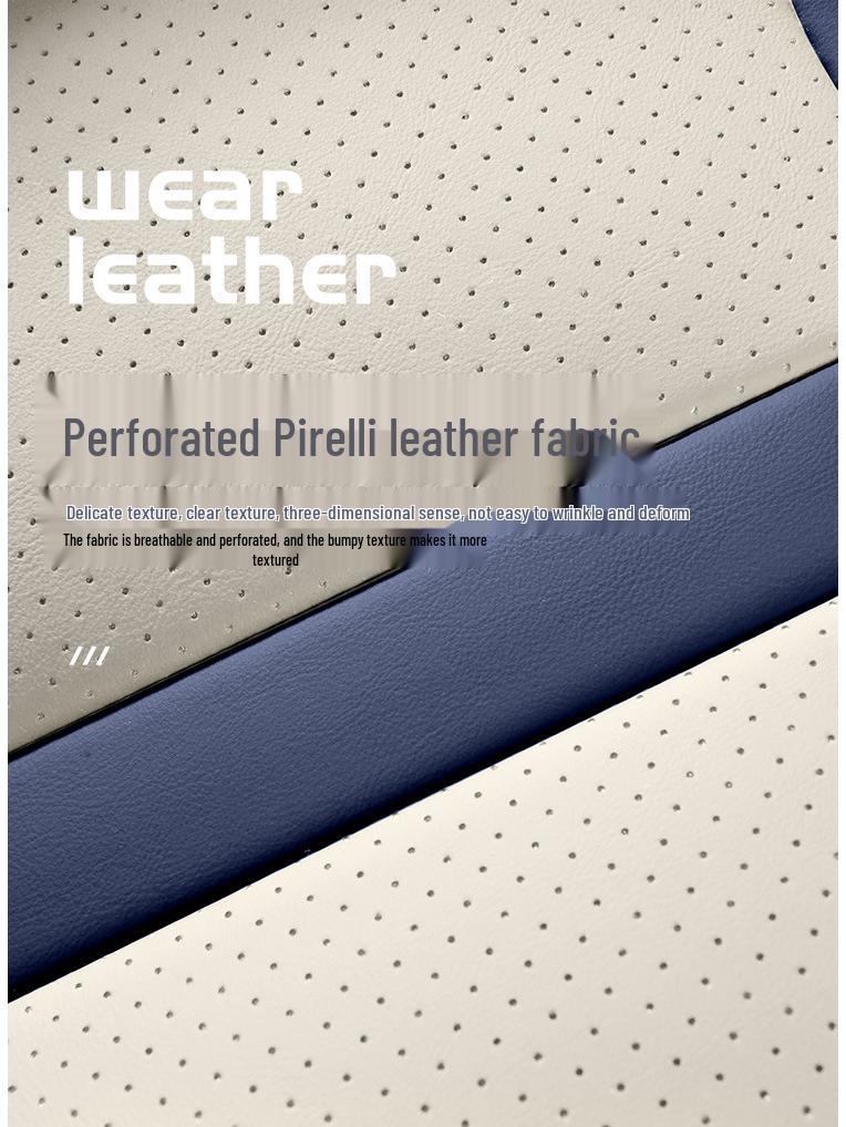 Full Leather Seat Cover for 21-22 Neta U Electric Vehicle - All-Season, Custom Fit Cushion