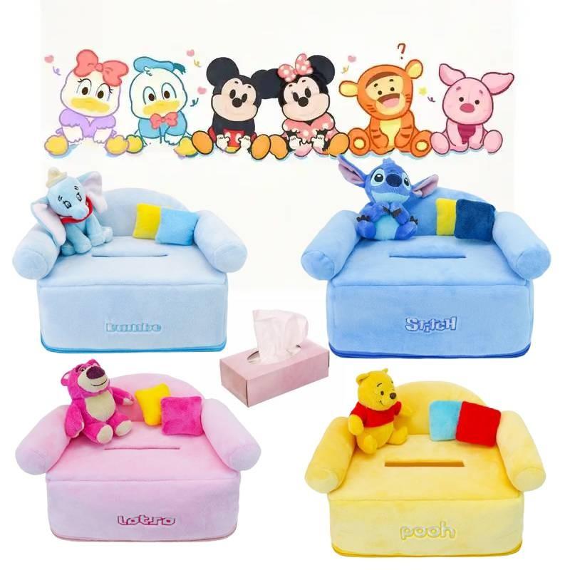 Schattige Winnie de Poeh Tissue Box Houder met Grote Capaciteit voor Stijlvolle Woondecoratie