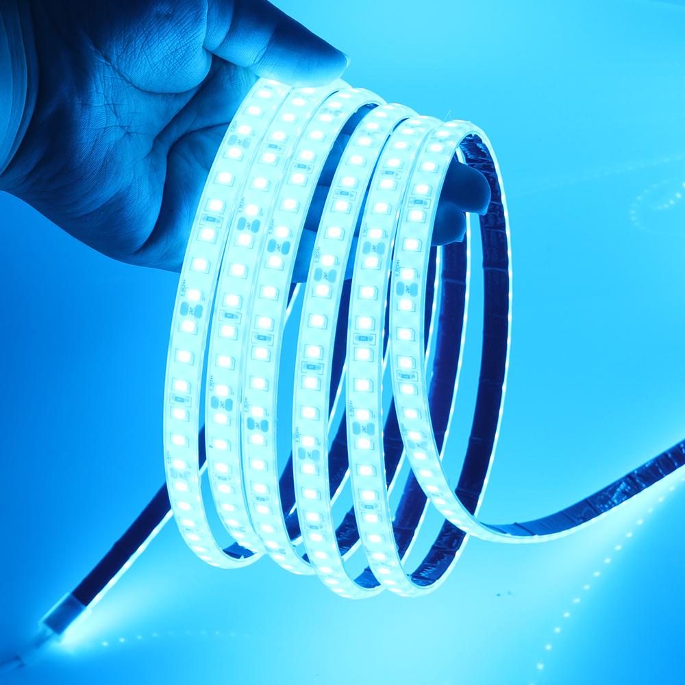 IP68 Waterproof LED strip Light 24V 2835 120Leds Flexible LED Tape Adhesive Underwater Outdoor Ribbon for Swimming Pool 0.5-20m