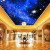 Custom 3D Wall Mural Glitter Stars Wallpaper Natural Landscape Night View Ceiling Wall Paper For Living Room Sofa Backdrop Hotel