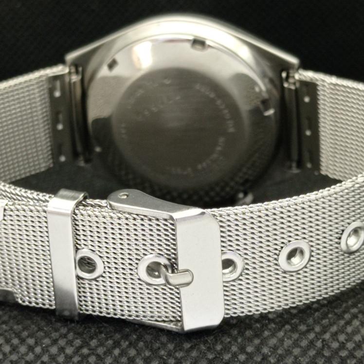 Gebrauchte Vintage Seiko 5 Auto 6309A japanische Herrenuhr mit Tag/Datum, silberfarben, 608h-a316776-9, SKU608h-a316776