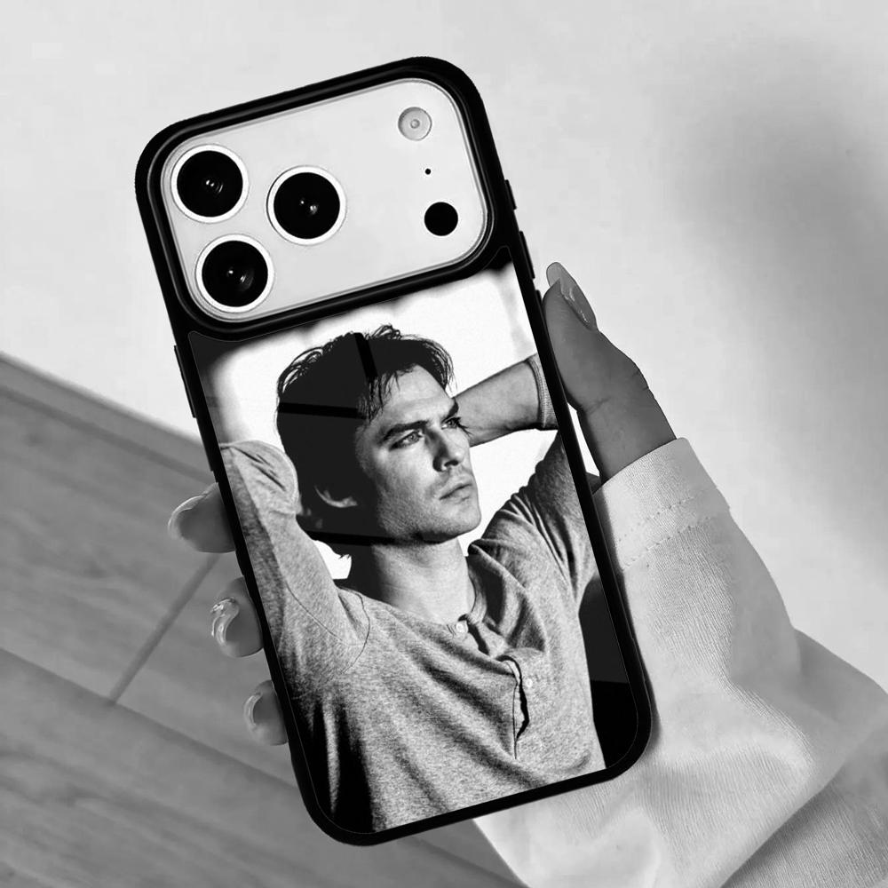 Vampire Diaries Ian Somerhalder Phone Case For Apple iPhone 17 Air 16 Pro Max 15 Pro Max 14 13 12 11 Mini Back Cover