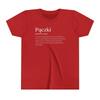 Paczki Definition Youth T Shirt For Day