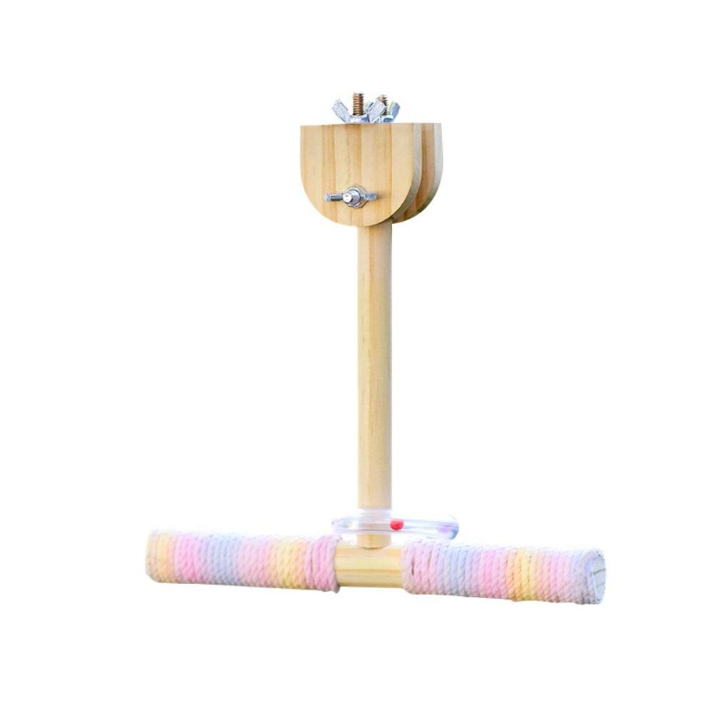 

Bite Resistant Wood Parrot Swing Wear-resistant Parrot Swing Pole for Parrots Parakeets Wood