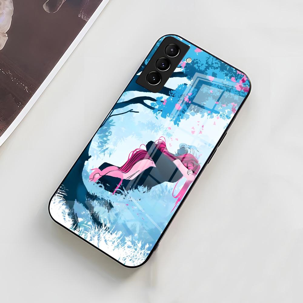 L-Lore O-Olympus Phone Case For Samsung A56 A36 A26 A16 A15 A25 A35 A55 A14 A34 A24 A54 Glass Case
