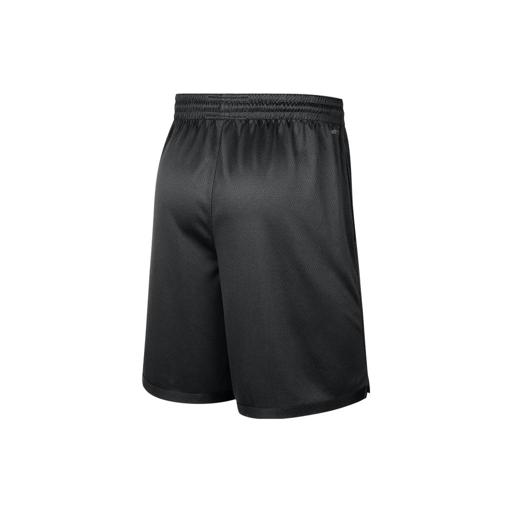 Jordan NBA Dri-Fit Colorblock Logo Elastic Waist Basketball Shorts Men Bottoms Black DO9423-010