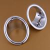 2Pcs Front Fog Light Lamp Cover Trim for Ford Explorer 2011 2012 2013 2014 2015 ABS Chrome