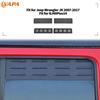 Panou de ventilație cu jaluzele pentru geamul din spate al mașinii pentru Jeep Wrangler JK Versiune cu 4 Uși 2007-2017 Accesorii Auto