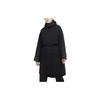 Coats Women's Black Hooded Moderate Straight Fit DQ7003-010