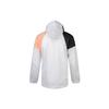 Adidas Color Block Training Sports Jacket Men Outerwear White EK4626