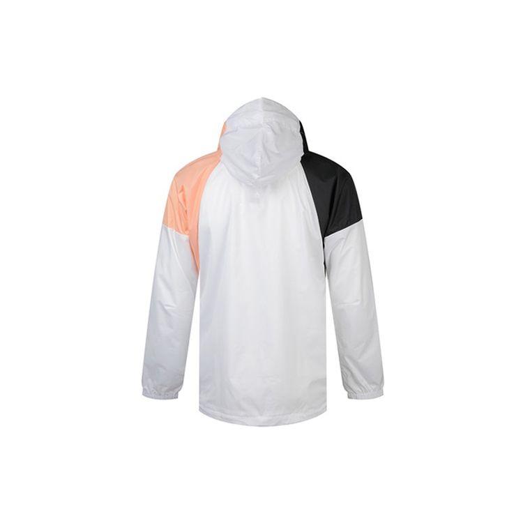Adidas Color Block Training Sports Jacket Men Outerwear White EK4626