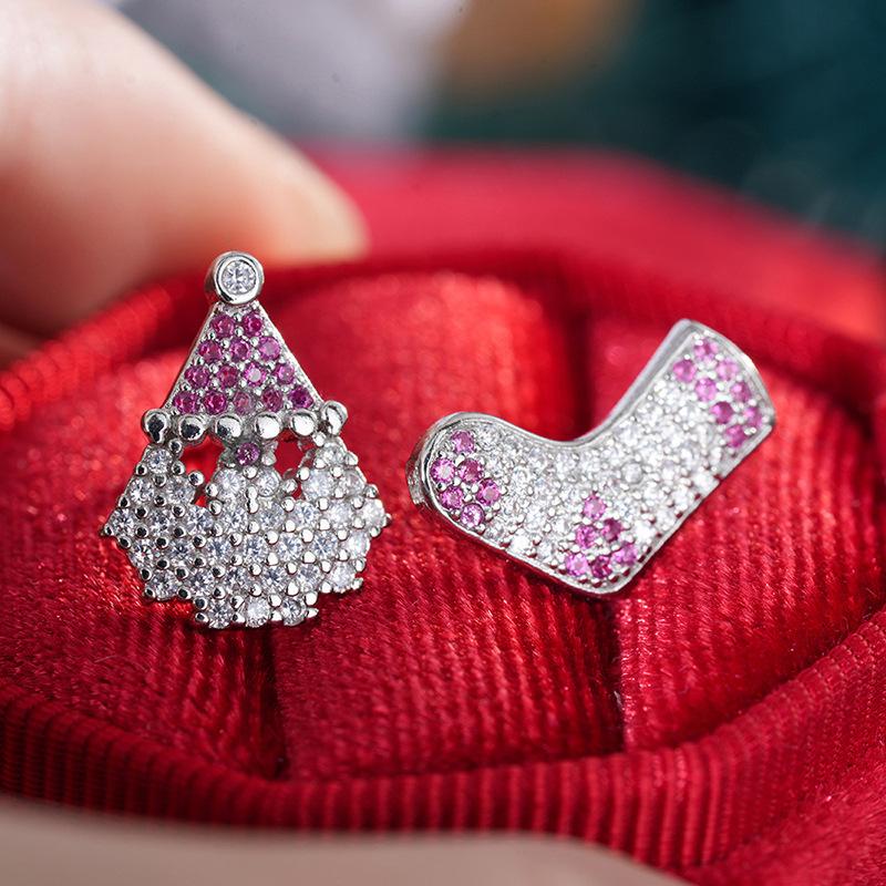 Fashion Copper Alloy Zircon Jewellery Drop Earrings For Women Wedding Party Gifts