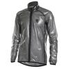 Kapelmuur Cycling Rain Clear Rain with Storage Size XL Jacket, Jacket, 2-Way Stretch, Bag, Black,