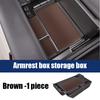 For Toyota Sienna XL40   2024 2025 Car armrest box storage box ABS material interior modification parts