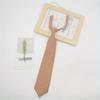 Lazy Small Necktie Black Wine Red Solid Dark Blue Korean Women Sweet Basic Style School Uniform Classic Ties