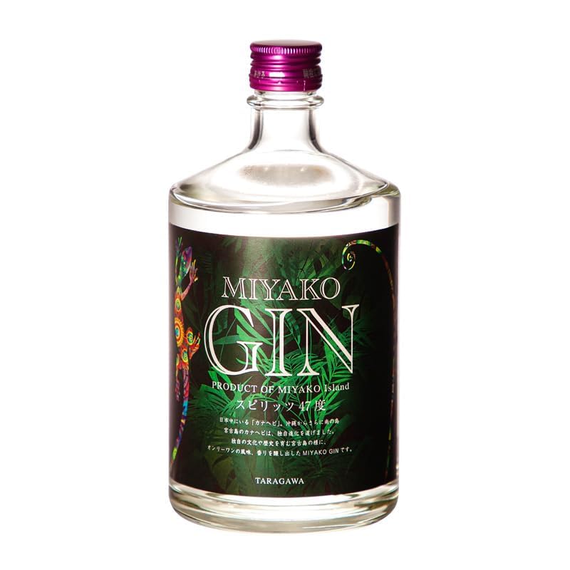 Taragawa Shuzo MIYAKO JIN - 47% ABV [Gin, Miyakojima, Okinawa Prefecture, 700ml]