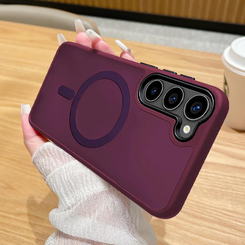 New Ultrathin Antiskid Translucent Case For Samsung Galaxy S25 S24 Ultra S23 S22 Plus S20 S21 FE Magsafe Magnetic Protect Cover