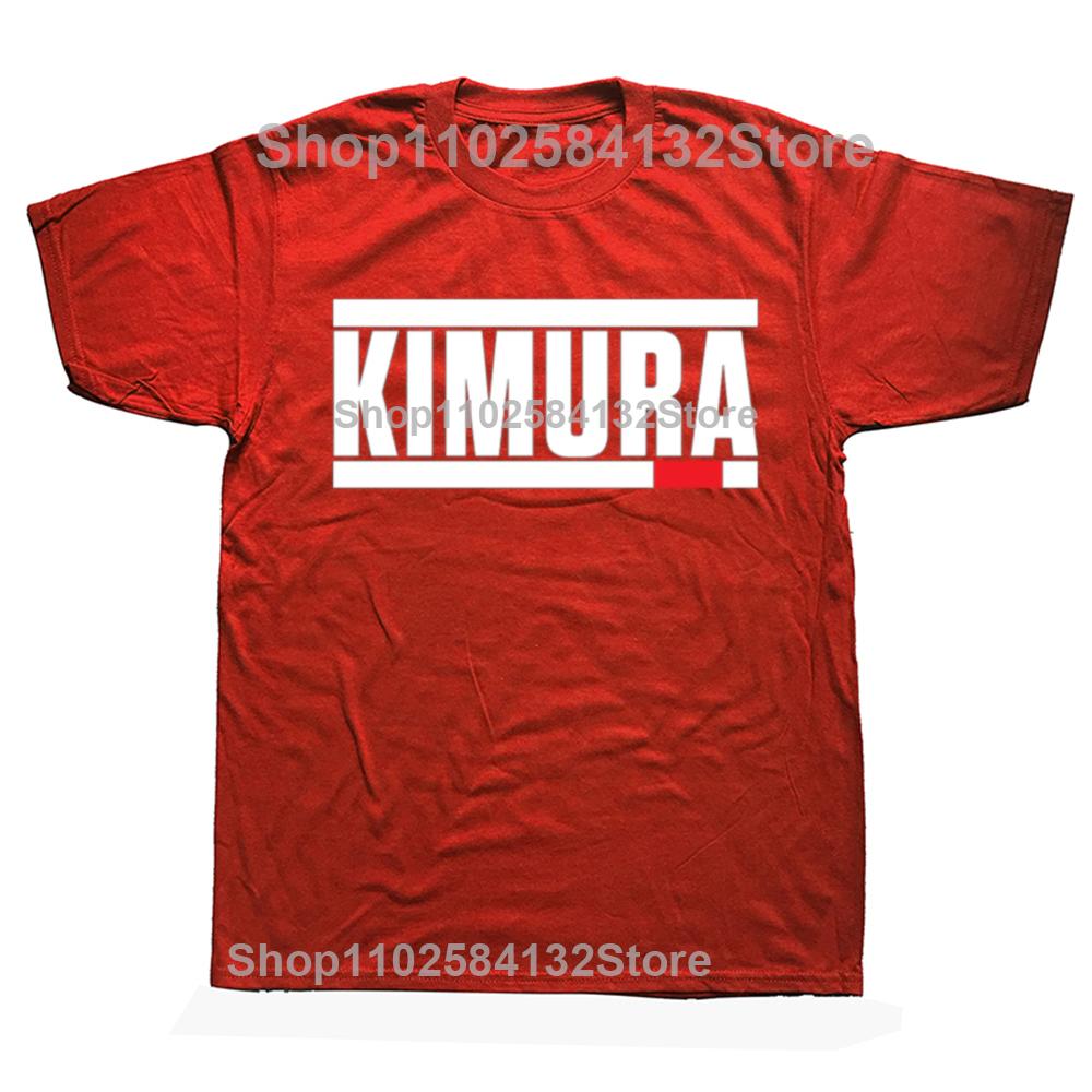 Funny Kimura Brazilian Jiu Jitsu BJJ Graphic Tshirts Men Womens Fashion Casual Tshirt 100 Cotton Loose Oversized T Shirt