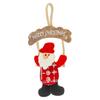 Santa Claus Merry Christmas Wall Hanging Ornament Props | Christmas Tree Decoration Items for Home Office | Christmas Gifts for Women Men