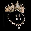 Elegant Princess Crowns Sparkling Rhinestone Diadem Bridal Tiaras  Photoshoot Accessories