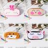 Pencil Cuddly Animals Case Plush Stationery Gifts Kids Students Capacity Large