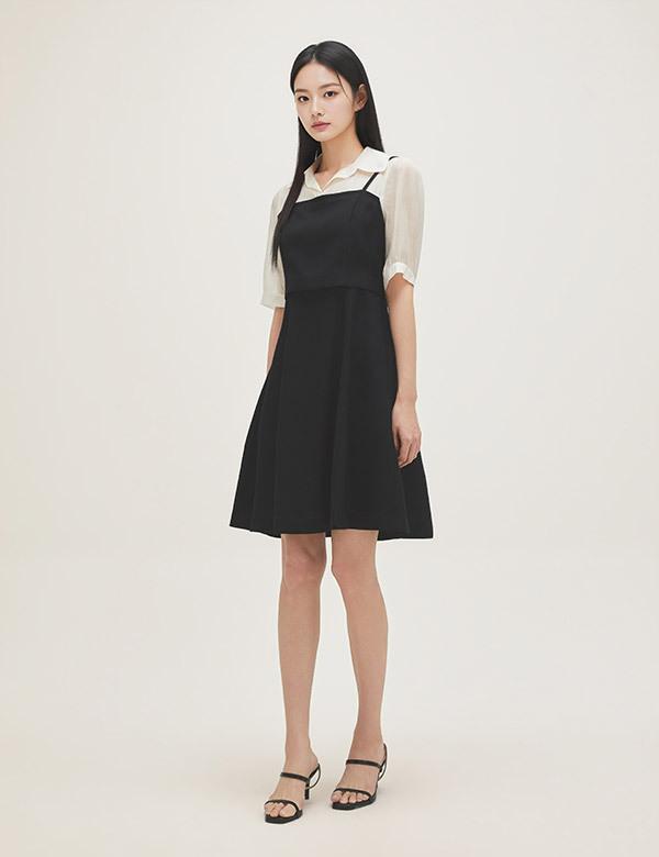 Roem Bustier Layered Dress Rmowg24R11