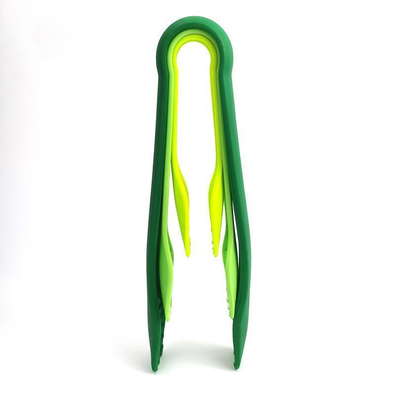 3Pcs/Set Versatile Plastic Food Tongs Vegetable Salad Clip Cake Bread Dessert Tongs Cooking Clip Kitchen Tools Accessories 2025