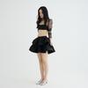 Leobyui Daisy Skirt Black