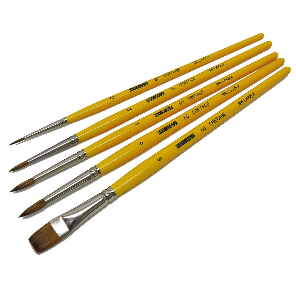 Artege Cretege Watercolor Brush Set of 5 170350