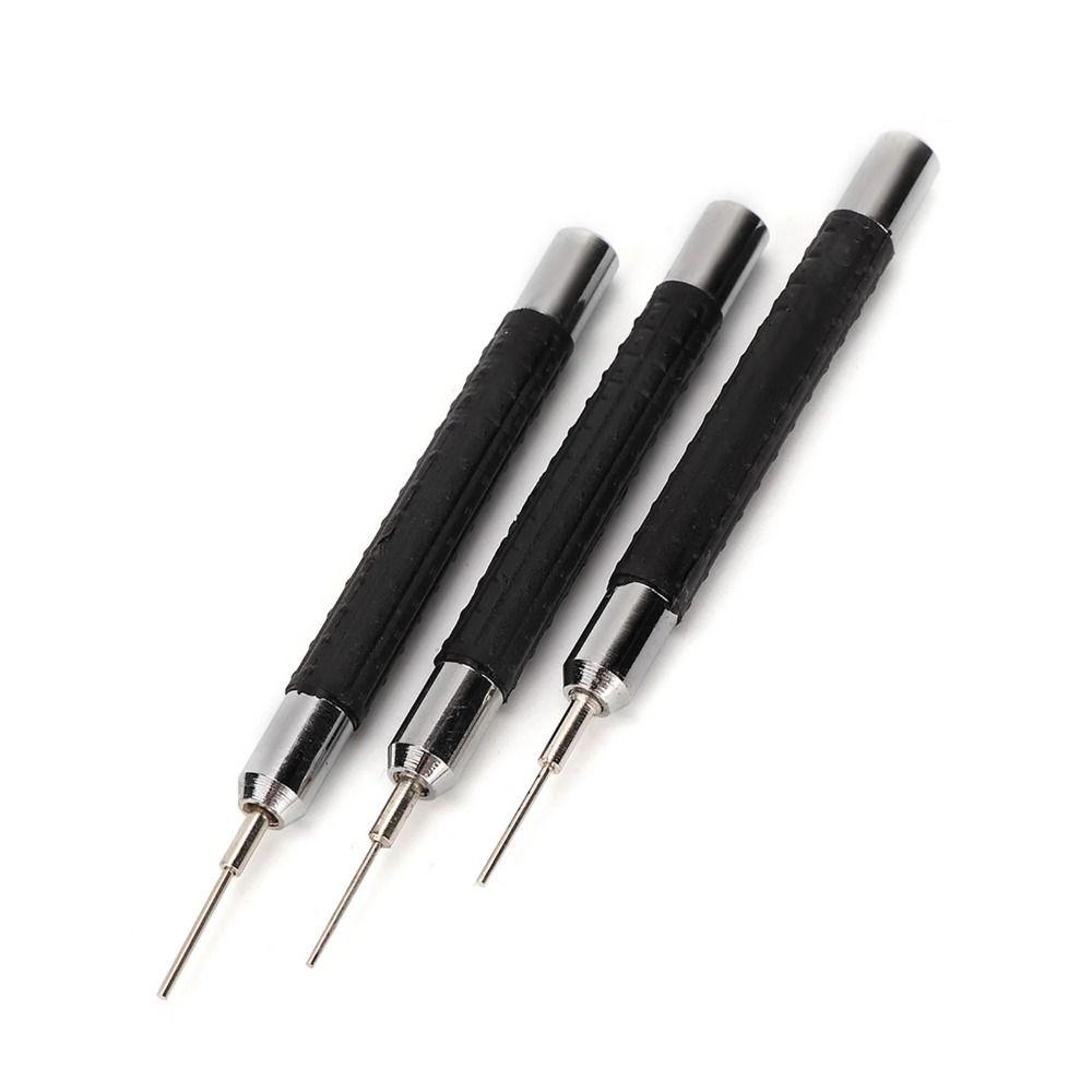 3Pcs Strap Link Design Watch Band Link Remover Alloy Pin Remover Tool Watchmaker