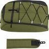 Hook and Loop Bike Trunk Bag Oxford Cloth Bike Rear Seat Bag Bicycle Rear Rack Bag  City Bike Use