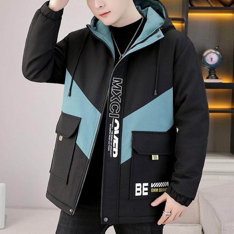 

Мужские куртки Молодежные куртки Весна и осень Повседневная Красивая студенческая одежда с капюшоном Мужские комбинезоны Пальто XS зелёный