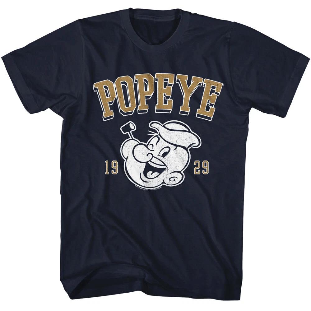 Popeye The Sailor Man Vintage Cartoon 1929 Popeye Face Men s T Shirt S
