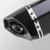 HQ Universal 51mm Motorcycle Exhaust Pipe Length 300/370/470mm Stainless Steel ninja400 R3 Z900 S1000RR MT-07 pcx160 duke390 R1