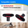 Universal Nozzle Suction Brush Head Dusting Brush For Inner Diameter 32mm Connectors Brush Nozzle Crevice Tool Vacuum Cleaner