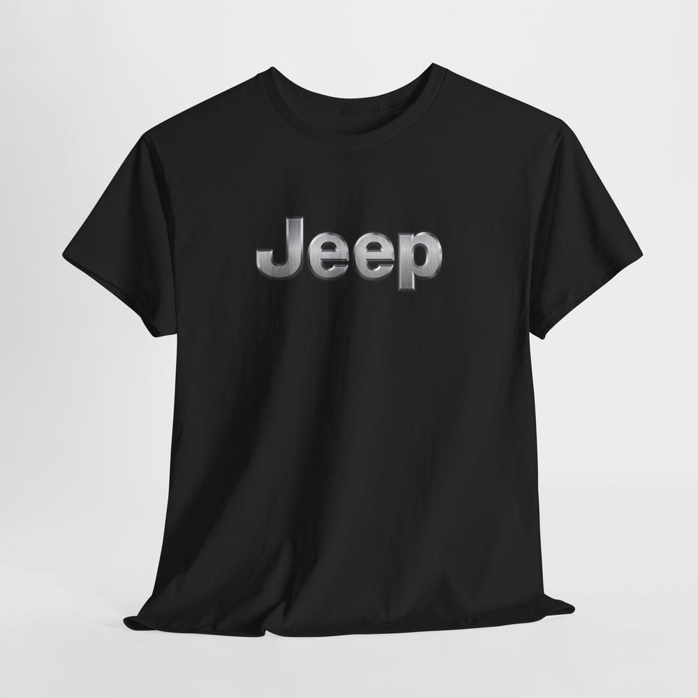 

Jeep Black T-Shirt – Unisex Off-Road Adventure Tee for Men or Women XL