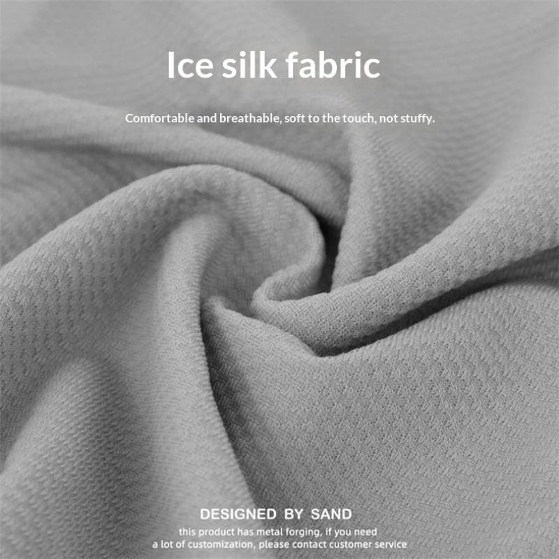 Outdoor Uv Protection Ice Silk Mask Sunscreen Face Cover Neck Wrap Unisex Anti-Uv Scarf Cycling Uv Mask Ear Hanging Neck Scarves