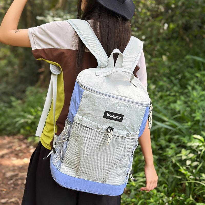 Schoolbag Original Niche Design Lightweight Backpack Outdoor Sports Hiking Bag Middle School Student School Bag