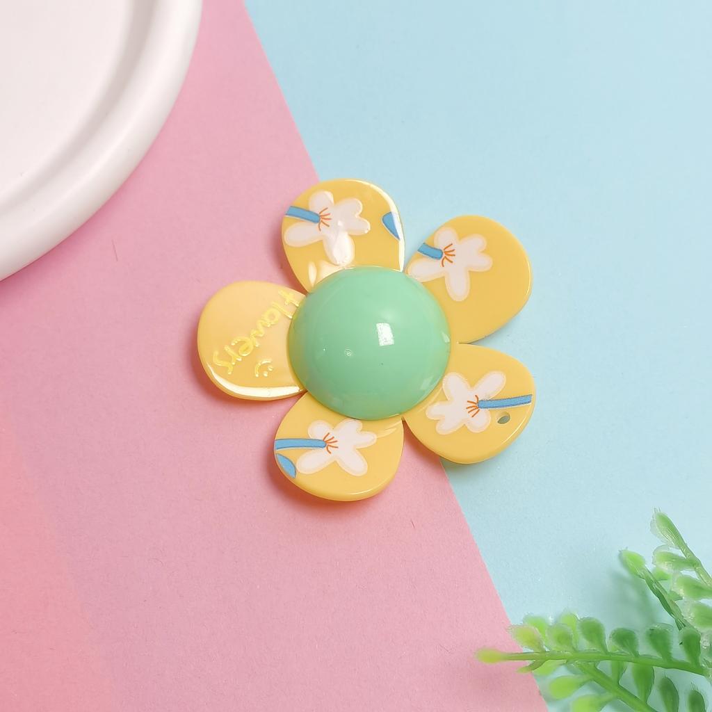 100pcs Flowers Slime Charms Scrapbooking Phone Case Decoration DIY Crafts Jewelry Making Accessories Girls Shoes Decorations